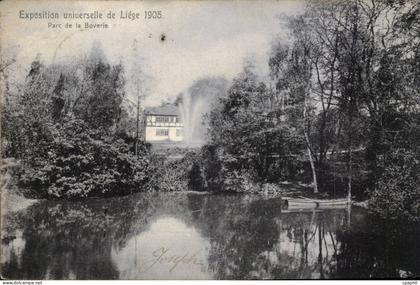 Belgique Belgie Liege CPA Exposition universelle de Liege 1905 Parc de la Boverie
