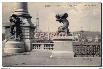 Belgique Belgie Liege CPA Exposition universelle de Liege 1905 Pont de Fragnee