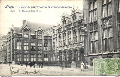 CPA Liege Palais Gouverneur de la Province de Liege