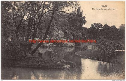 Un coin du Parc d'Avroy - Liege