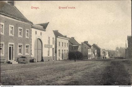 CPA Oreye Wallonien Lüttich, Grande Route
