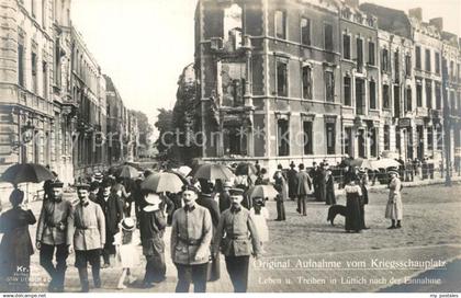Luettich Liege Leben und Treiben in Luettich nach der Einnahme