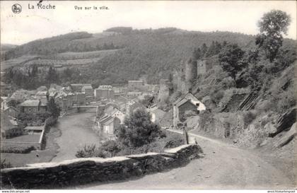 CPA Laroche La Roche en Ardennes Wallonien Luxemburg, Blick auf die Stadt