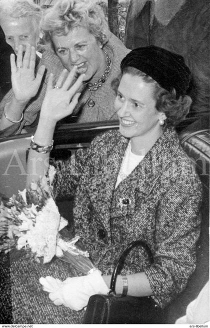 Postcard / ROYALTY / Belgique / roi Baudouin / reine Fabiola / Malmedy / 1961 / inauguration hôpital Reine Astrid
