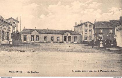 Belgique - MOMIGNIES (Hainaut) La station