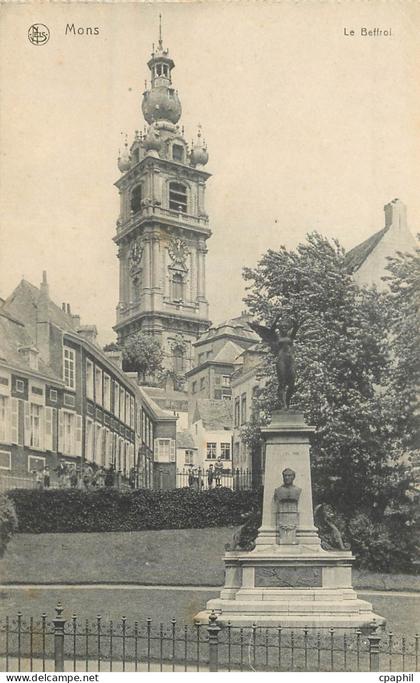 CPA Mons Le Beffroi