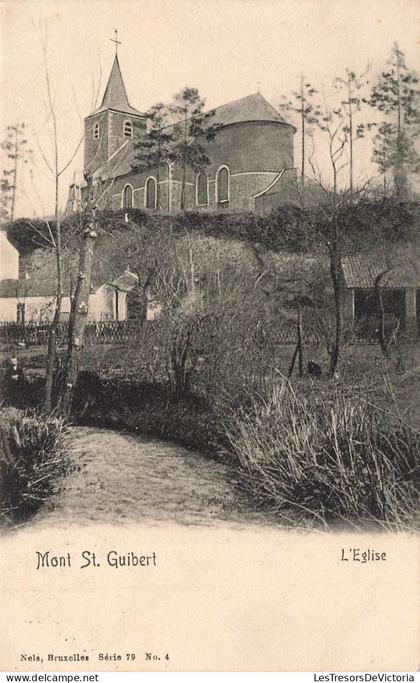 [-10%] BELGIQUE - Mont Saint Guibert - Léglise - chemin - enfant - porte - clôture - Ed Nels - 1911 - Carte postal