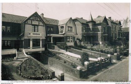 Carte photo LANDELIES   Villas  de la Gare (mention au dos) Montigny - le - Tilleul CPA