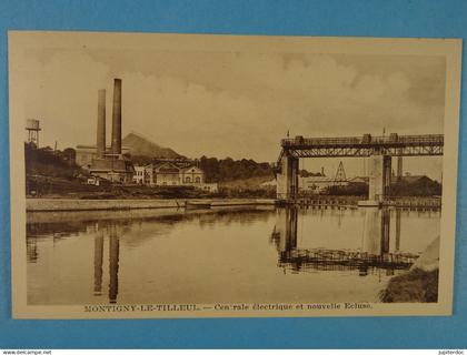 Montigny-le-Tilleul Centrale électrique et nouvelle Ecluse
