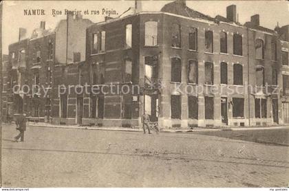 Namur Wallonie Rue Rogier et Rue Pepin