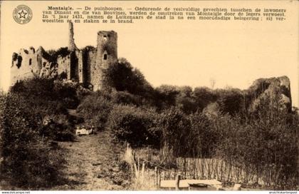 CPA Falaën Onhaye Wallonien Namur, Château de Montaigle