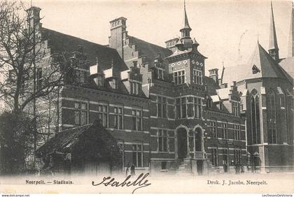 BELGIQUE - Neerpelt - Stadhuis - Mairie - Bâtiment - Flèche - Chalet - Place - J