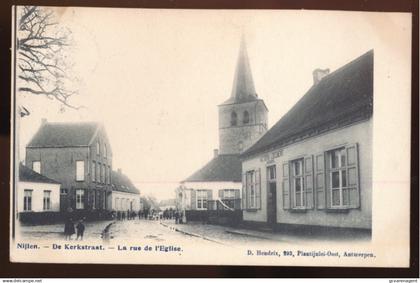 NIJLEN    LA RUE DE L'EGLISE. ( HERBERG VICTORIA LOGEMENT )