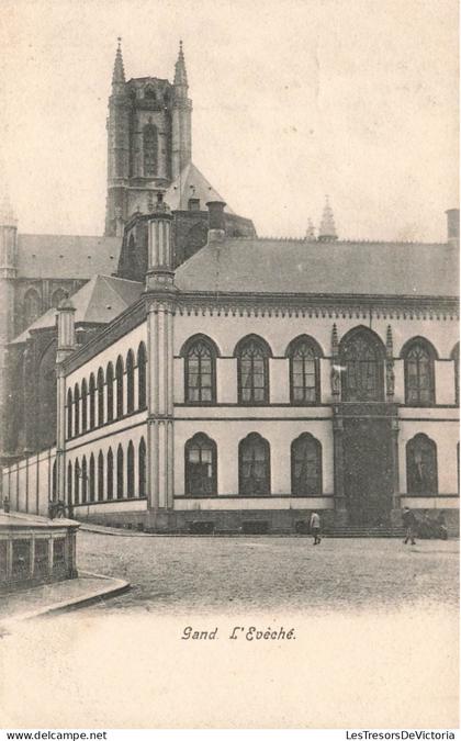 [-10%] BELGIQUE - Flandre Orientale - LEvêché - Carte postale ancienne