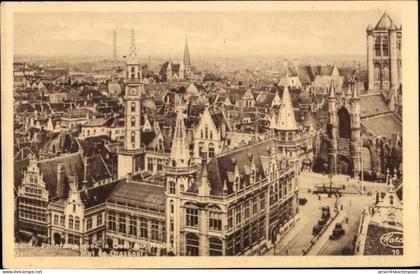 CPA Gand Flandre orientale, Panorama