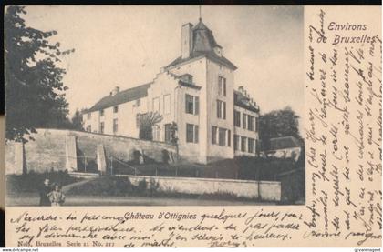 ENVIRONS DE BRUXELLES      CHATEAU D'OTTIGNIES