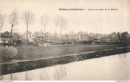 [-15%] BELGIQUE - Hermalle Argenteau - Villa au bord de la Meuse - Carte Postale Ancienne