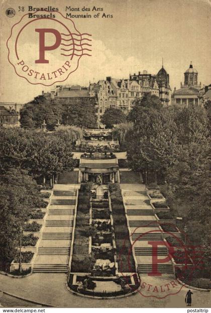 BELGICA. BELGIEN / BELGIUM. BRUSELAS BRUXELLES. MONS DES ARTS