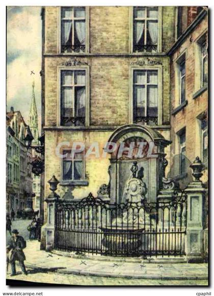 CPA Bruxelles Fontaine