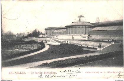 CPA Carte Postale Belgique Belgique Bruxelles Jardin Botanique 1903 VM78839