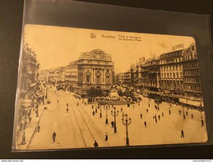 Bruxelles place brouckere 1920
