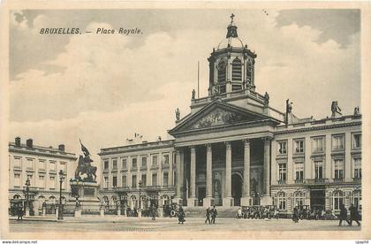 CPA Bruxelles place royale