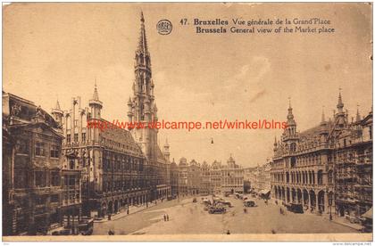 Grand'Place: vue d'ensemble