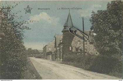 Moresnet - la maison cellulaire ( en couleur )    avec cachet spécial  verso