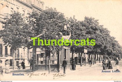 CPA BRUXELLES AVENUE LOUISE