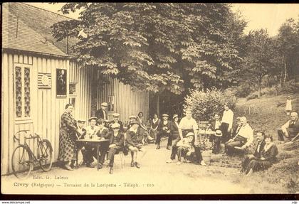 cpa givry    café  buvette