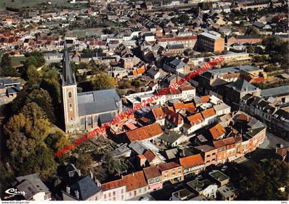 Vue générale aérienne - Quiévrain