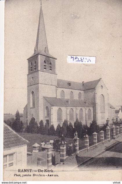 RANST :   De kerk  ( met zegel )
