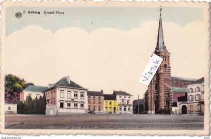 Rebecq :  grand-place