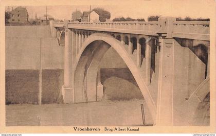 [-5%] BELGIQUE - Riemst - Vroenhoven - Brug Albert Kanaal - vue générale - Centraal - Carte postale ancienne