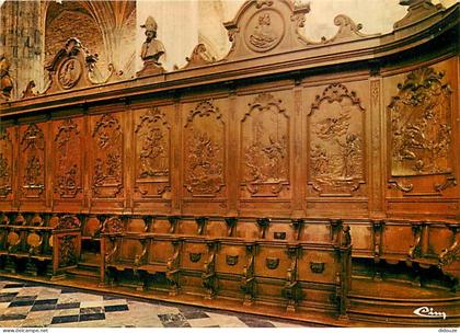 Carte Postale - Belgique - Saint Hubert - Intérieur de la Basilique - Stalles - Vie de Saint Hubert - Carte Neuve - CPM