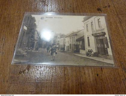 BC13-4 Cpa Sambreville Auvelais Rue du pont - vue rare