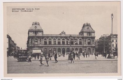 AK 198702 BELGIUM - Bruxelles - Gare du Nord