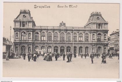 AK 198707 BELGIUM - Bruxelles - Gare du Nord