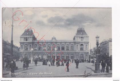 Bruxelles - Gare du Nord - postkaart