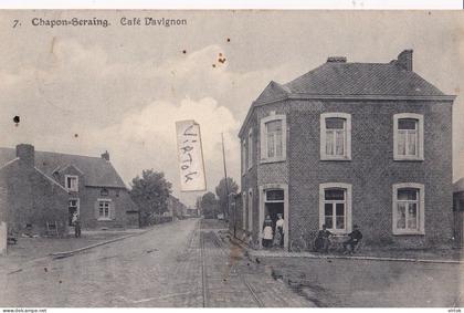 Chapon-Seraing :  Café Davignon     1911