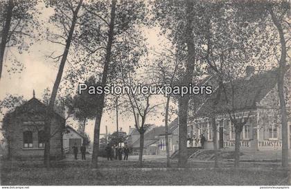 CARTE ALLEMANDE ? WATERVLIET 1917 TRAMSTATIE  (FELDPOST)