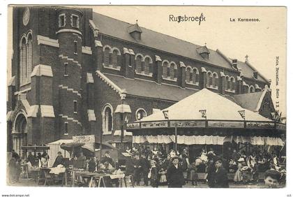 Ruysbroeck Ruisbroek Sint-Pieters-Leeuw    La Kermesse    Edit Nels Bruxelles Serie 11   FOIRE   CARROUSSEL