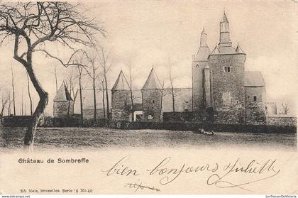 [-10%] BELGIQUE - Sombreffe - Château de Sombreffe - Carte postale ancienne