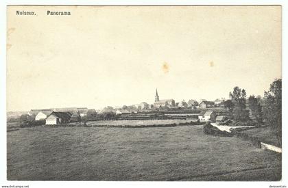 Noiseux. Panorama. [Somme Leuze paysage nature vue panoramique générale église de le du village]