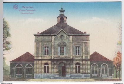 (7662) AK Beverloo, Beverlo, Beringen, Gemeindehaus, vor 1945
