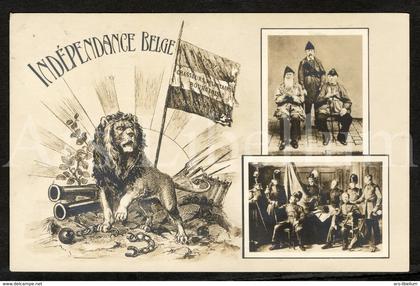 Postcard / ROYALTY / Indépendance Belge / Chasseurs voluntaires Bourgeois de Bruxelles / 1830 / used / 1905