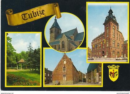 Tubize Mehrbildkarte gl1983 #C0251