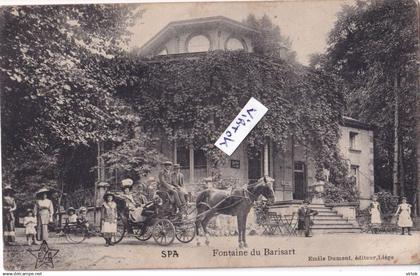 SPA :  fontaine du Barisart