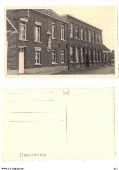 Hoevenen  Stabroek    Klooster en school ( fotokaart gevaert )