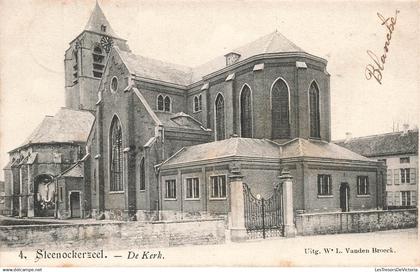 BELGIQUE - Steenokkerzeel - Kerk - Eglise - Architecture - Vitraux - Statue - Ed WL - Ob étoile - Carte postale ancienne
